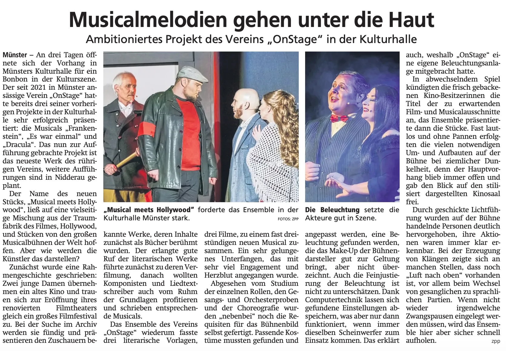 HollywoodGala Artikel: Offenbach Post vom 30.11.2023